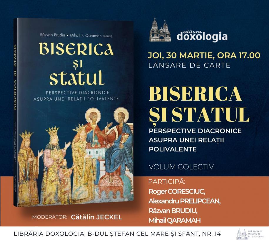 Afișul evenimentului desfășurat la Librăria Doxologia din Iași